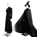Film Wicked Elphaba Cosplay Witch Costume Dress Cloak Boots Hat - AwwwCos