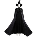 Film Wicked Elphaba Cosplay Witch Costume Dress Cloak Boots Hat - AwwwCos
