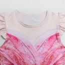 Film Wicked Glinda Cosplay Children Flying Sleeve Dress Costume