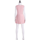 Film Wicked Glinda Cosplay Costume Pink Sleeveless Dress - AwwwCos
