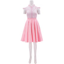 2 Kinds Wicked Glinda Cosplay Costume Pink Uniform Skirt Coat Shirt - AwwwCos