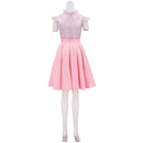 2 Kinds Wicked Glinda Cosplay Costume Pink Uniform Skirt Coat Shirt - AwwwCos
