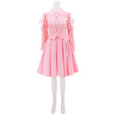 2 Kinds Wicked Glinda Cosplay Costume Pink Uniform Skirt Coat Shirt - AwwwCos