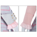 Film Wicked Glinda Cosplay Costume Purple Striped Uniform - AwwwCos