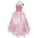 Film Wicked Glinda Cosplay Costume Sequin Corset Pink Organza Dress - AwwwCos