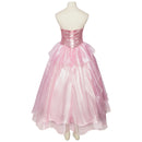 Film Wicked Glinda Cosplay Costume Sequin Corset Pink Organza Dress - AwwwCos