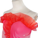 Film Wicked Glinda Cosplay Costume Women Flower Bud Skirt Dress - AwwwCos