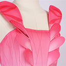 Film Wicked Glinda Cosplay Costume Women Pink Princess Fairy Pink Dress - AwwwCos
