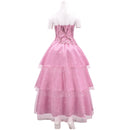 Film Wicked Glinda Cosplay Costume Women Pink Sequin Dress - AwwwCos