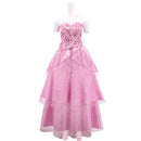 Film Wicked Glinda Cosplay Costume Women Pink Sequin Dress - AwwwCos