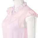 Film Wicked Glinda Cosplay Costume Women Pink Top Skirt Vest - AwwwCos