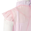 Film Wicked Glinda Cosplay Costume Women Pink Top Skirt Vest - AwwwCos