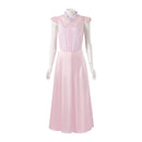 Film Wicked Glinda Cosplay Costume Women Pink Top Skirt Vest - AwwwCos
