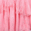 Film Wicked Glinda Glynda Cosplay Costume Pink Sequin Ruffles Dress - AwwwCos