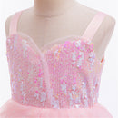 Film Wicked Glinda Glynda Cosplay Costume Pink Suspender Dress - AwwwCos