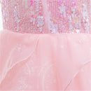 Film Wicked Glinda Glynda Cosplay Costume Pink Suspender Dress - AwwwCos