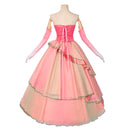 Film Wicked Glinda Glynda Cosplay Costume Pink Vest Ball Puff Skirt Gloves - AwwwCos