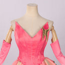 Film Wicked Glinda Glynda Cosplay Costume Pink Vest Ball Puff Skirt Gloves - AwwwCos