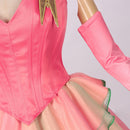 Film Wicked Glinda Glynda Cosplay Costume Pink Vest Ball Puff Skirt Gloves - AwwwCos