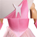 Film Wicked Glinda Glynda Cosplay Costume Spaghetti Strap Ball Gown Crinoline - AwwwCos