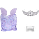 Film Wicked Glinda Glynda Cosplay Costume Stand Collar Purple Dress Crinoline - AwwwCos