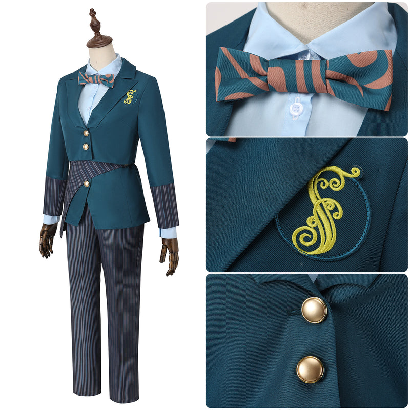 Film Wicked Glynda Elphaba Cosplay Costume School Uniform Vest - AwwwCos