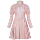 Film Wicked Glynda Glinda Cosplay Costume Pink jacket Top Skirt
