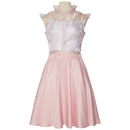 Film Wicked Glynda Glinda Cosplay Costume Pink jacket Top Skirt