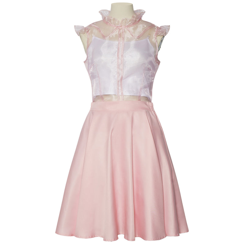 Film Wicked Glynda Glinda Cosplay Costume Pink jacket Top Skirt