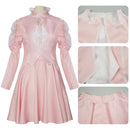 Film Wicked Glynda Glinda Cosplay Costume Pink jacket Top Skirt
