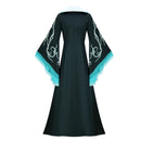 Film Wicked Madame Morrible Cosplay Costume Bell Sleeve Dress - AwwwCos