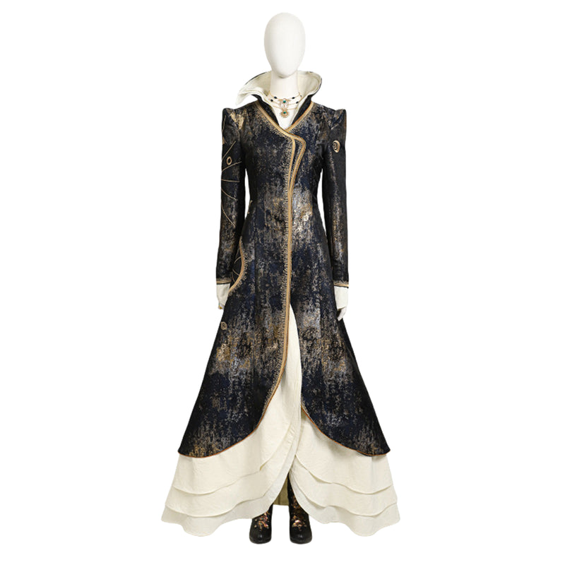 Film Wicked Madame Morrible Cosplay Costume Dress Shoes