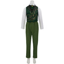 Film Wicked The Wizard Cosplay Costume Men Green Uniform Suit - AwwwCos