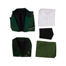 Film Wicked The Wizard Cosplay Costume Men Green Uniform Suit - AwwwCos