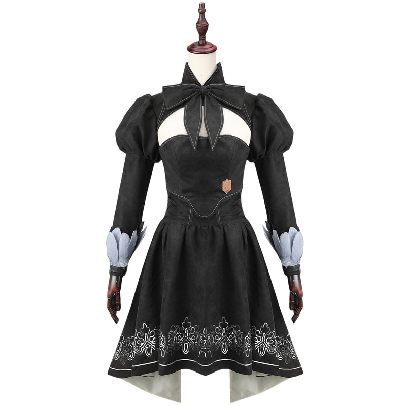 Final Fantasy FF14 Yorha Type-51 Jacket of Fending Cosplay Costume