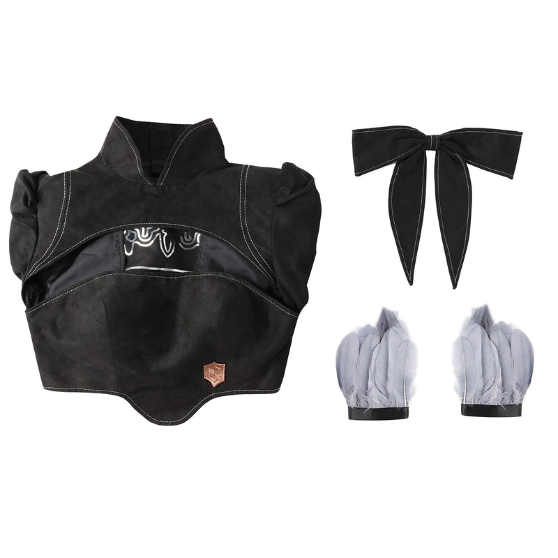 Final Fantasy FF14 Yorha Type-51 Jacket of Fending Cosplay Costume