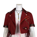 Final Fantasy VII Rebirth Aerith Gainsborough Cosplay Costume FF7 Women Dress - AwwwCos