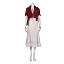 Final Fantasy VII Rebirth Aerith Gainsborough Cosplay Costume FF7 Women Dress - AwwwCos