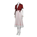 Final Fantasy VII Rebirth Aerith Gainsborough Cosplay Costume FF7 Women Dress - AwwwCos