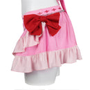 Final Fantasy VII Rebirth Aerith Gainsborough Swimsuit Cosplay Costume Pink Dress