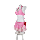 Final Fantasy VII Rebirth Aerith Gainsborough Swimsuit Cosplay Costume Pink Dress