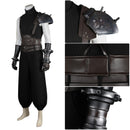 Final Fantasy VII Rebirth Cloud Strife Cosplay Costume Black Male Warrior Ninja Clothing