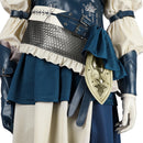 Final Fantasy XVI Jill Warrick Cosplay Costume Women Palace Patchwork Dress