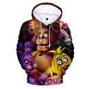 Five Nights at Freddy's Printed 3D Sweatshirt For Adult Kids Hoodies - AwwwCos