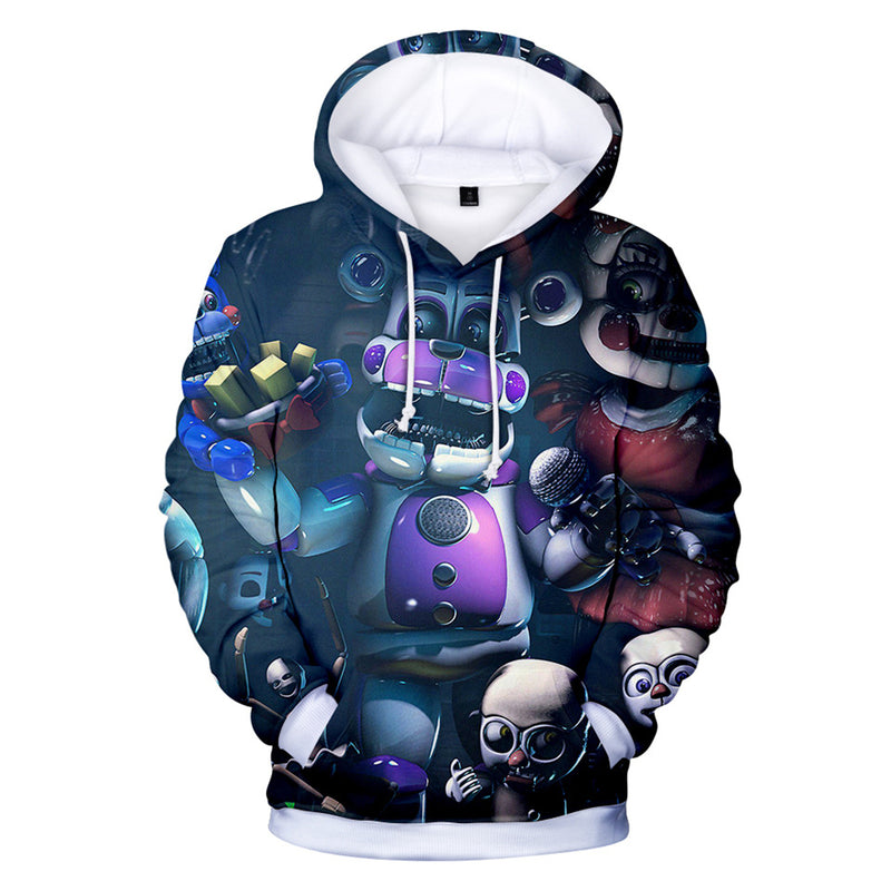 Five Nights at Freddy's Printed 3D Sweatshirt For Adult Kids Sport Clothes