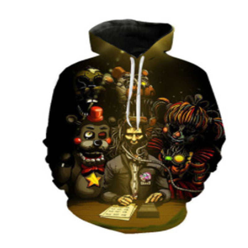 Five Nights at Freddy's Printed 3D Sweatshirt For Adult Kids Sport Clothes