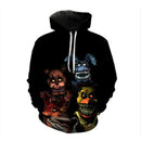 Five Nights at Freddy's Printed 3D Sweatshirt For Adult Kids Sport Clothes - AwwwCos