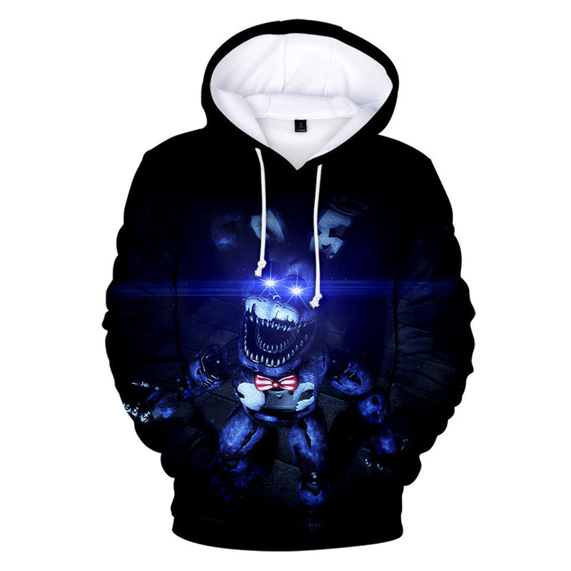 Five Nights at Freddy's Printed 3D Sweatshirt For Boys Long Sleeve Hoodies