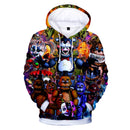 Five Nights at Freddy's Printed 3D Sweatshirt For Boys School Hoodies - AwwwCos