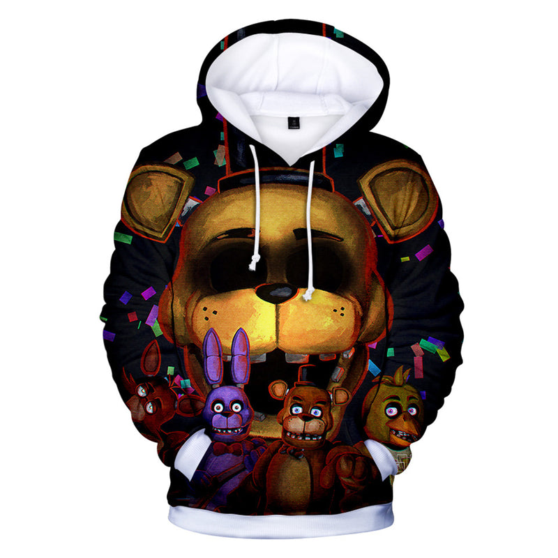 Five Nights at Freddy's Printed 3D Sweatshirt For Boys School Hoodies - AwwwCos
